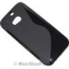 MAXY SSYL CUSTODIA TPU SILICONE COVER CASE PER HTC ONE M8 BLACK