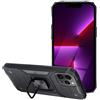 NITRO CUSTODIA ALTA PROTEZIONE CON ANELLO PER APPLE IPHONE 13 PRO BLACK