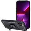 NITRO CUSTODIA ALTA PROTEZIONE CON ANELLO PER APPLE IPHONE 13 PRO MAX BLACK