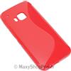 MAXY SSYL CUSTODIA TPU SILICONE COVER CASE PER HTC ONE M9 RED