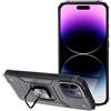 NITRO CUSTODIA ALTA PROTEZIONE CON ANELLO PER APPLE IPHONE 14 PRO BLACK
