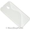 MAXY SSYL CUSTODIA TPU SILICONE COVER CASE PER HTC ONE MINI CLEAR