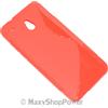 MAXY SSYL CUSTODIA TPU SILICONE COVER CASE PER HTC ONE MINI RED