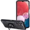 NITRO CUSTODIA ALTA PROTEZIONE CON ANELLO PER SAMSUNG GALAXY A13 4G - A135 - A137 BLACK