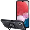 NITRO CUSTODIA ALTA PROTEZIONE CON ANELLO PER SAMSUNG GALAXY A22 5G A226 BLACK