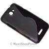 MAXY SSYL CUSTODIA TPU SILICONE COVER CASE PER HTC ONE X BLACK