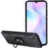 NITRO CUSTODIA ALTA PROTEZIONE CON ANELLO PER XIAOMI REDMI 9A - 9AT BLACK