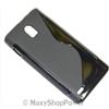 MAXY SSYL CUSTODIA TPU SILICONE COVER CASE PER HUAWEI ASCEND P1 U9200 BLACK
