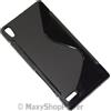 MAXY SSYL CUSTODIA TPU SILICONE COVER CASE PER HUAWEI ASCEND P6 BLACK