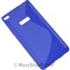 MAXY SSYL CUSTODIA TPU SILICONE COVER CASE PER HUAWEI ASCEND P8 BLU