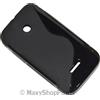 MAXY SSYL CUSTODIA TPU SILICONE COVER CASE PER HUAWEI ASCEND Y210 BLACK