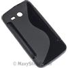MAXY SSYL CUSTODIA TPU SILICONE COVER CASE PER HUAWEI ASCEND Y511 BLACK