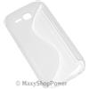 MAXY SSYL CUSTODIA TPU SILICONE COVER CASE PER HUAWEI ASCEND Y600 TRASPARENTE
