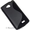 MAXY SSYL CUSTODIA TPU SILICONE COVER CASE PER LG F60 BLACK