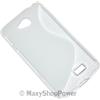 MAXY SSYL CUSTODIA TPU SILICONE COVER CASE PER LG F60 TRASPARENTE