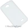 MAXY SSYL CUSTODIA TPU SILICONE COVER CASE PER LG F60 WHITE