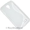 MAXY SSYL CUSTODIA TPU SILICONE COVER CASE PER LG F70 D315 TRASPARENTE