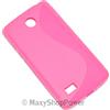MAXY SSYL CUSTODIA TPU SILICONE COVER CASE PER LG JOY PINK