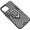 RING ARMOR CUSTODIA ALTA PROTEZIONE CON ANELLO PER APPLE IPHONE 13 MINI BLACK
