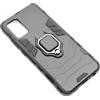 RING ARMOR CUSTODIA ALTA PROTEZIONE CON ANELLO PER SAMSUNG GALAXY A02S - M02S BLACK
