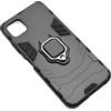 RING ARMOR CUSTODIA ALTA PROTEZIONE CON ANELLO PER SAMSUNG GALAXY A22 5G A226 BLACK