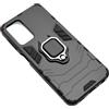 RING ARMOR CUSTODIA ALTA PROTEZIONE CON ANELLO PER SAMSUNG GALAXY A32 5G A326 BLACK