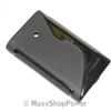 MAXY SSYL CUSTODIA TPU SILICONE COVER CASE PER LG OPTIMUS L3 E400 BLACK