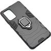 RING ARMOR CUSTODIA ALTA PROTEZIONE CON ANELLO PER SAMSUNG GALAXY A72 4G - 5G BLACK