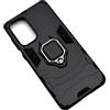 RING ARMOR CUSTODIA ALTA PROTEZIONE CON ANELLO PER SAMSUNG GALAXY A73 5G A736 BLACK