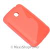 MAXY SSYL CUSTODIA TPU SILICONE COVER CASE PER LG OPTIMUS L3-2 E430 RED