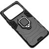 RING ARMOR CUSTODIA ALTA PROTEZIONE CON ANELLO PER XIAOMI MI 11 ULTRA BLACK