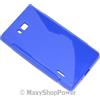 MAXY SSYL CUSTODIA TPU SILICONE COVER CASE PER LG OPTIMUS L7 P700 BLU