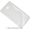 MAXY SSYL CUSTODIA TPU SILICONE COVER CASE PER LG OPTIMUS L7 P700 CLEAR
