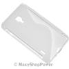 MAXY SSYL CUSTODIA TPU SILICONE COVER CASE PER LG OPTIMUS L7-2 P710 CLEAR