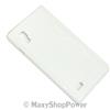 MAXY SSYL CUSTODIA TPU SILICONE COVER CASE PER LG OPTIMUS L9 P760 WHITE