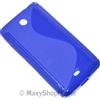 MAXY SSYL CUSTODIA TPU SILICONE COVER CASE PER MICROSOFT LUMIA 430 DUAL SIM BLU