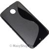 MAXY SSYL CUSTODIA TPU SILICONE COVER CASE PER MOTOROLA NEXUS 6 BLACK