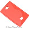 MAXY SSYL CUSTODIA TPU SILICONE COVER CASE PER NOKIA ASHA 503 RED