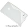MAXY SSYL CUSTODIA TPU SILICONE COVER CASE PER NOKIA LUMIA 520 - 525 TRASPARENTE