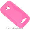 MAXY SSYL CUSTODIA TPU SILICONE COVER CASE PER NOKIA LUMIA 610 PINK