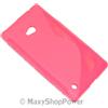 MAXY SSYL CUSTODIA TPU SILICONE COVER CASE PER NOKIA LUMIA 720 PINK