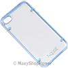 XQISIT CUSTODIA ORIGINALE HARD COVER IPLATE STYLE PER APPLE IPHONE 4 BLU