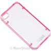 XQISIT CUSTODIA ORIGINALE HARD COVER IPLATE STYLE PER APPLE IPHONE 4 PINK