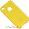 XQISIT CUSTODIA ORIGINALE HARD COVER RUBBER PER APPLE IPHONE 4 - 4S YELLOW