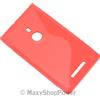 MAXY SSYL CUSTODIA TPU SILICONE COVER CASE PER NOKIA LUMIA 925 RED