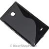 MAXY SSYL CUSTODIA TPU SILICONE COVER CASE PER NOKIA X - X+ BLACK