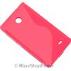 MAXY SSYL CUSTODIA TPU SILICONE COVER CASE PER NOKIA X - X+ PINK