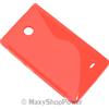 MAXY SSYL CUSTODIA TPU SILICONE COVER CASE PER NOKIA X - X+ RED