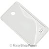 MAXY SSYL CUSTODIA TPU SILICONE COVER CASE PER NOKIA X - X+ TRASPARENTE