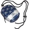 PAPEETE CUSTODIA ORIGINALE FONDINA A TRACOLLA UNIVERSALE FOTOCAMERE SIZE L BLU - SILVER